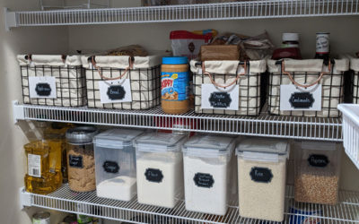 An Organized Pantry-from Clutter to WOW